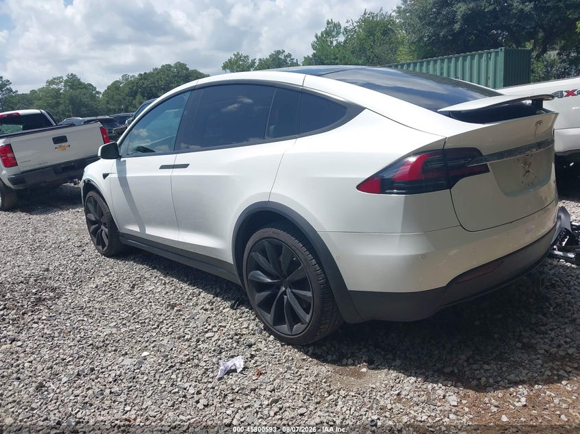 2020 Tesla Model x VIN 5YJXCBE28LF300368 IAAI salvage auction — ALL OVER, Wait Title, sold $13,100 on 2026-08-28 (photo 3)