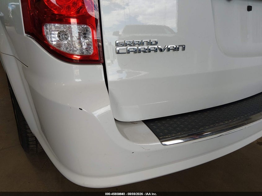 2018 Dodge Caravan VIN 2C4RDGBG4JR254865 IAAI salvage auction — FRONT & REAR, Sf97 (Colorado), sold $10,125 on 2026-09-02 (photo 6)
