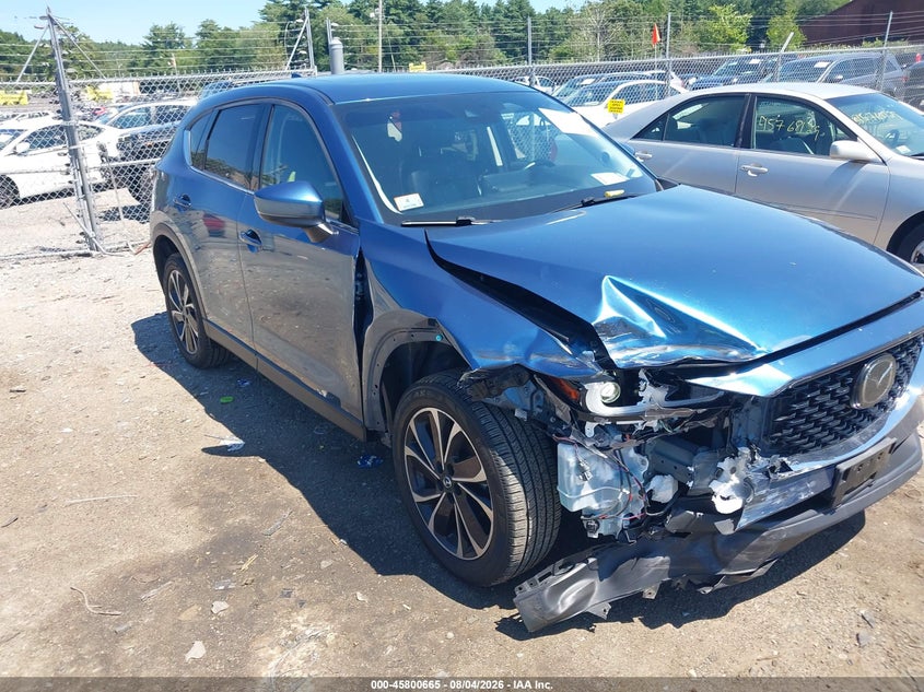 2022 Mazda CX-5 VIN JM3KFBDM3N1561799 — IAAI salvage auction photo