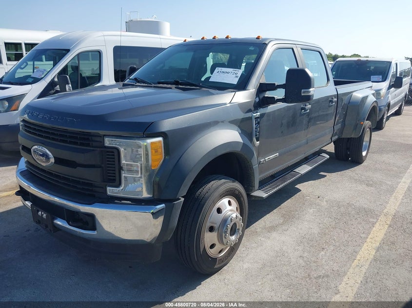 2017 Ford F-450 VIN 1FT8W4DTXHED81027 IAAI salvage auction — NORMAL WEAR, Sf97 (Texas), sold $31,000 on 2026-09-01 (photo 2)