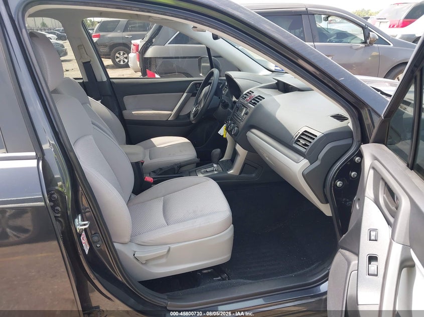 2015 Subaru Forester VIN JF2SJADC6FH595660 IAAI salvage auction — LEFT SIDE, Original (Texas), sold $2,175 on 2026-09-14 (photo 5)