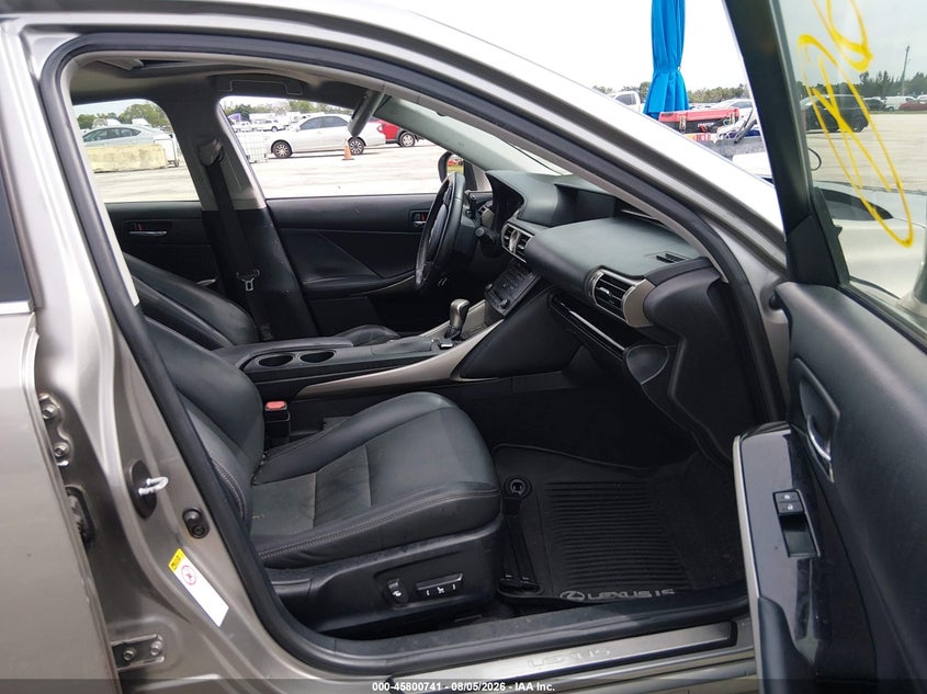 2015 Lexus Is VIN JTHBF1D22F5047470 IAAI salvage auction — REAR END, Wait Title, sold $1,200 on 2026-09-24 (photo 5)