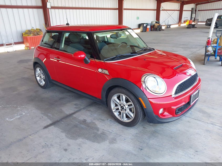 2012 Mini Cooper VIN WMWSV3C57CT386421 IAAI salvage auction — NORMAL WEAR, Wait Title, sold $1,625 on 2026-09-22 (photo 1)