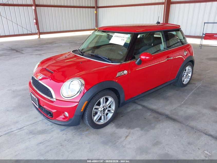 2012 Mini Cooper VIN WMWSV3C57CT386421 IAAI salvage auction — NORMAL WEAR, Wait Title, sold $1,625 on 2026-09-22 (photo 2)
