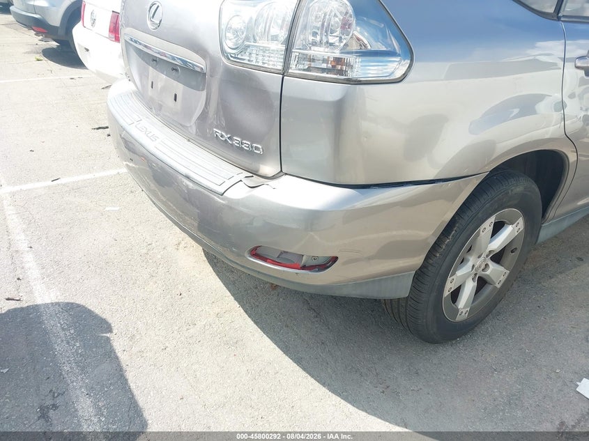 2005 Lexus Rx 330 VIN JTJGA31U050058483 IAAI salvage auction — NORMAL WEAR, Clear (South Carolina), sold $1,575 on 2026-09-13 (photo 6)