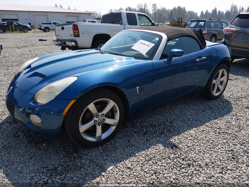 2007 Pontiac Solstice VIN 1G2MB35B17Y131655 IAAI salvage auction — REAR END, Bill Of Sale (Washington), sold $650 on 2026-08-24 (photo 2)