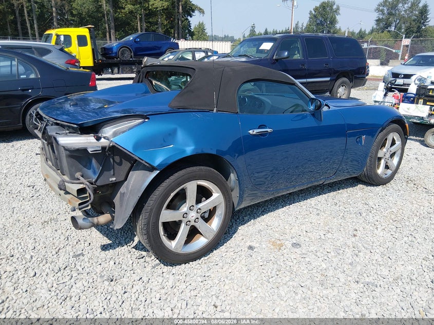 2007 Pontiac Solstice VIN 1G2MB35B17Y131655 IAAI salvage auction — REAR END, Bill Of Sale (Washington), sold $650 on 2026-08-24 (photo 4)