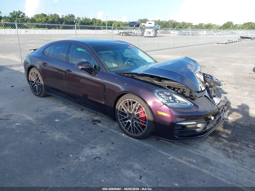 2022 Porsche Panamera VIN WP0AB2A78NL130443 IAAI salvage auction — FRONT END, Salvage Title, sold $24,950 on 2026-09-14 (photo 1)