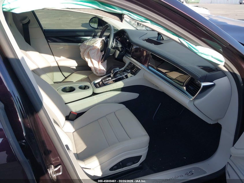 2022 Porsche Panamera VIN WP0AB2A78NL130443 IAAI salvage auction — FRONT END, Salvage Title, sold $24,950 on 2026-09-14 (photo 5)