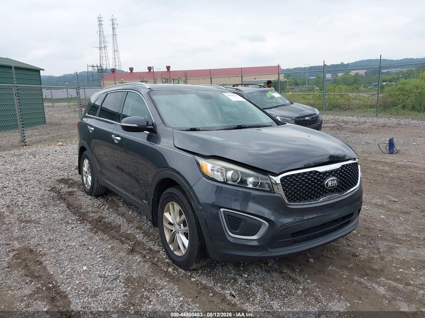 2016 Kia Sorento VIN 5XYPGDA37GG110185 IAAI salvage auction — NORMAL WEAR, Clear (Pennsylvania), sold $1,900 on 2026-08-20 (photo 1)