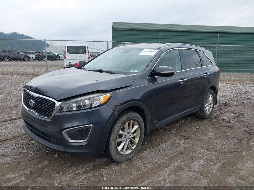 2016 Kia Sorento VIN 5XYPGDA37GG110185 IAAI salvage auction — NORMAL WEAR, Clear (Pennsylvania), sold $1,900 on 2026-08-20 (photo 2)