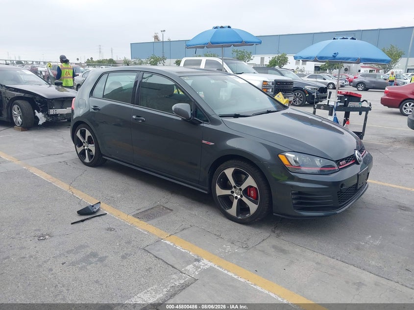 2016 Volkswagen Golf gti VIN 3VW447AU7GM045117 — IAAI salvage auction photo