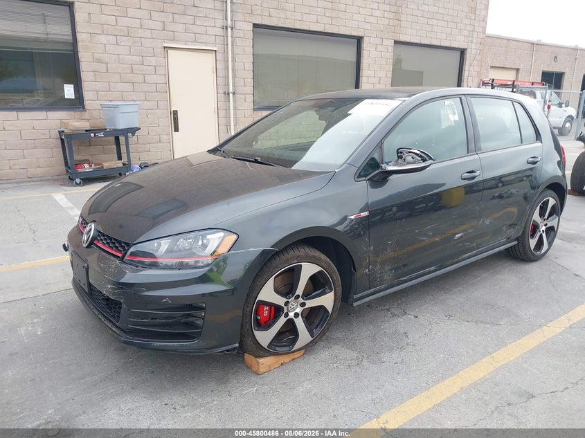 2016 Volkswagen Golf gti VIN 3VW447AU7GM045117 IAAI salvage auction — SIDE, Salvage (California), sold $7,100 on 2026-08-17 (photo 6)