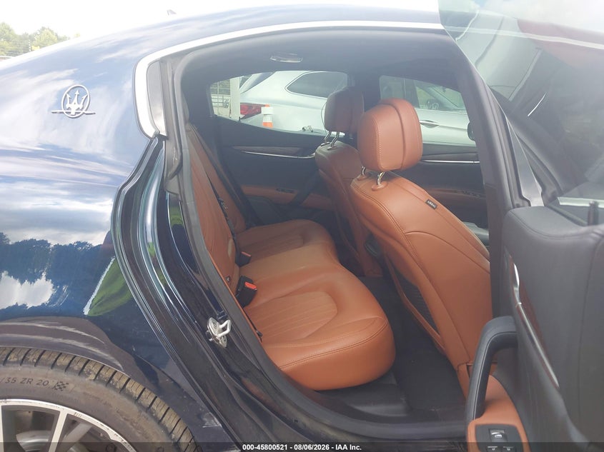 2019 Maserati Ghibli VIN ZAM57YTL1K1322130 IAAI salvage auction — SIDE, Salvage Title, sold $9,300 on 2026-08-19 (photo 8)