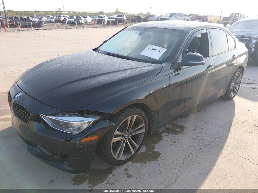 2014 BMW 3er VIN WBA3B3G55ENR84912 IAAI salvage auction — FRONT END, Salvage Title, sold $2,700 on 2026-08-19 (photo 2)