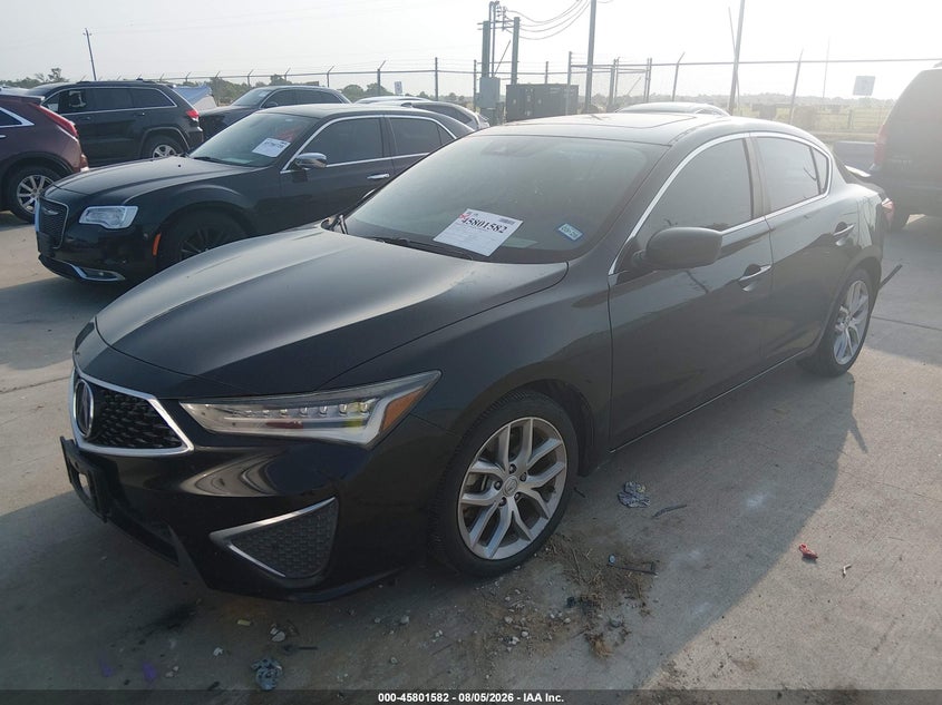 2019 Acura Ilx VIN 19UDE2F3XKA010520 IAAI salvage auction — REAR END, Wait Title, sold $7,500 on 2026-10-08 (photo 2)