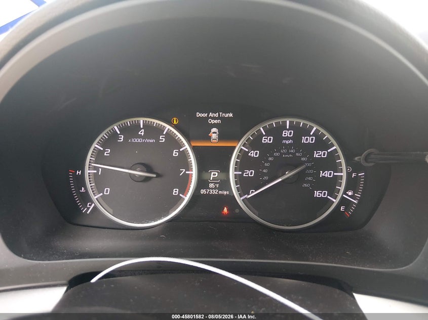 2019 Acura Ilx VIN 19UDE2F3XKA010520 IAAI salvage auction — REAR END, Wait Title, sold $7,500 on 2026-10-08 (photo 7)