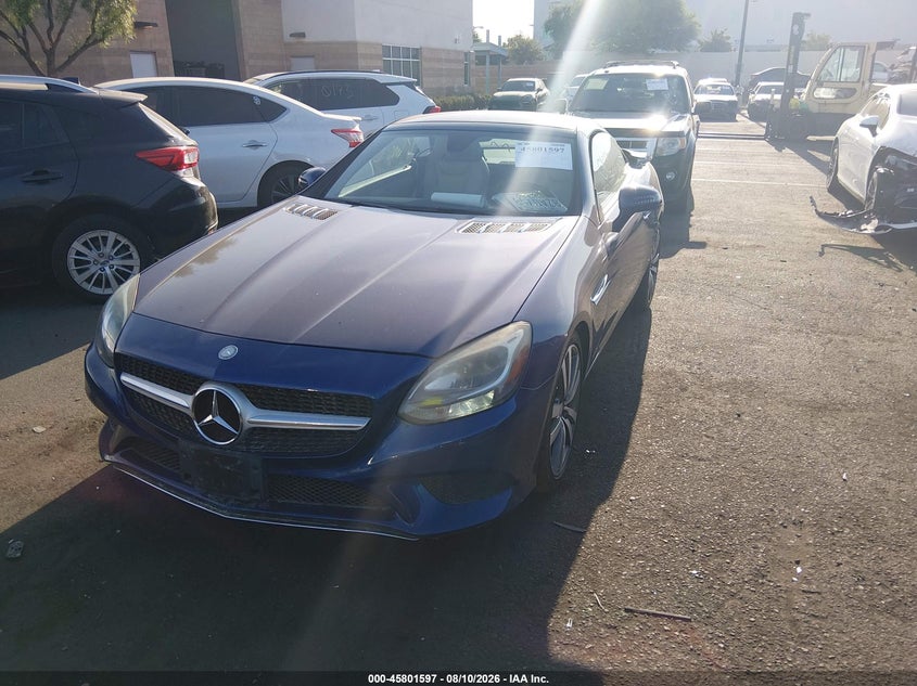 2017 Mercedes-benz Slc-klasse VIN WDDPK3JA5HF138052 IAAI salvage auction — REAR END, Salvage Title, sold $5,250 on 2026-09-11 (photo 2)