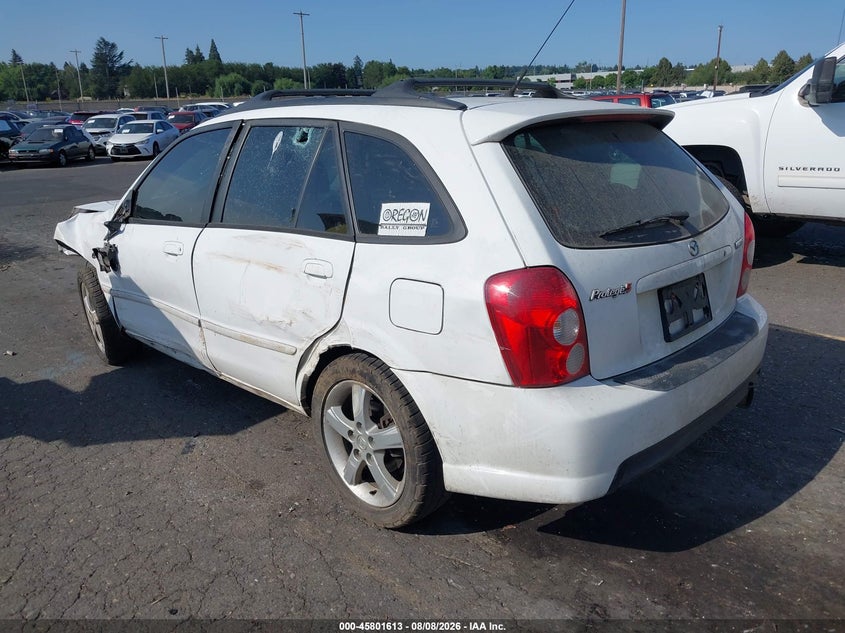 2003 Mazda Protege VIN JM1BJ246031207180 IAAI salvage auction — BIOHAZARD/CHEMICAL, Salvage (Oregon), sold $200 on 2026-10-15 (photo 3)