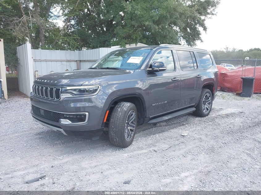 2024 Jeep Grand wagoneer VIN 1C4SJUBP0RS172344 IAAI salvage auction — REAR END, Salvage Title, sold $23,100 on 2026-08-12 (photo 2)