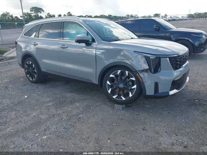 2025 Kia Sorento VIN 5XYRK4JF2SG319053 — IAAI salvage auction photo