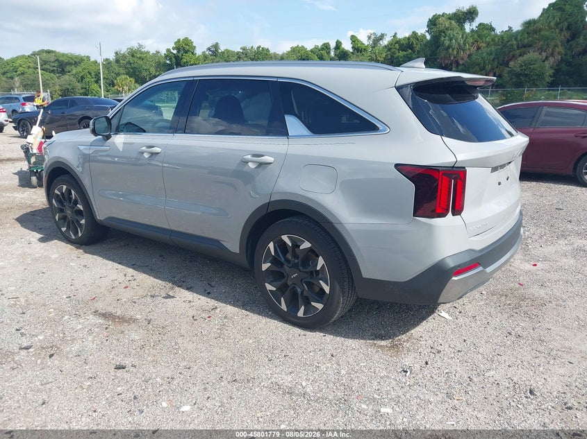 2025 Kia Sorento VIN 5XYRK4JF2SG319053 IAAI salvage auction — RIGHT FRONT, Wait Title, sold $12,600 on 2026-08-27 (photo 3)
