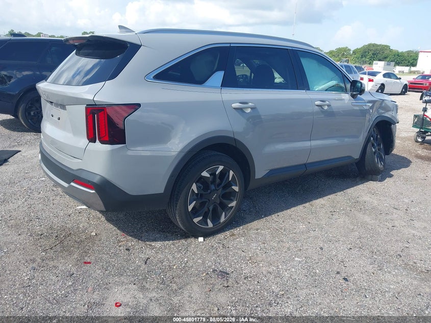 2025 Kia Sorento VIN 5XYRK4JF2SG319053 IAAI salvage auction — RIGHT FRONT, Wait Title, sold $12,600 on 2026-08-27 (photo 4)