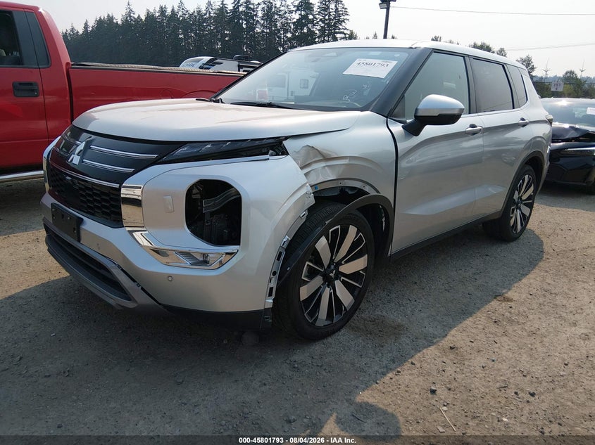 2025 Mitsubishi Outlander VIN JA4J4VA89SZ012652 IAAI salvage auction — LEFT FRONT, Wait Title, sold $14,100 on 2026-08-26 (photo 2)