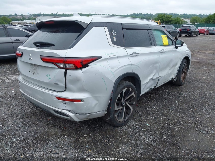 2022 Mitsubishi Outlander VIN JA4J3VA87NZ081010 IAAI salvage auction — SIDE, Salvage Title, sold $8,300 on 2026-08-30 (photo 4)