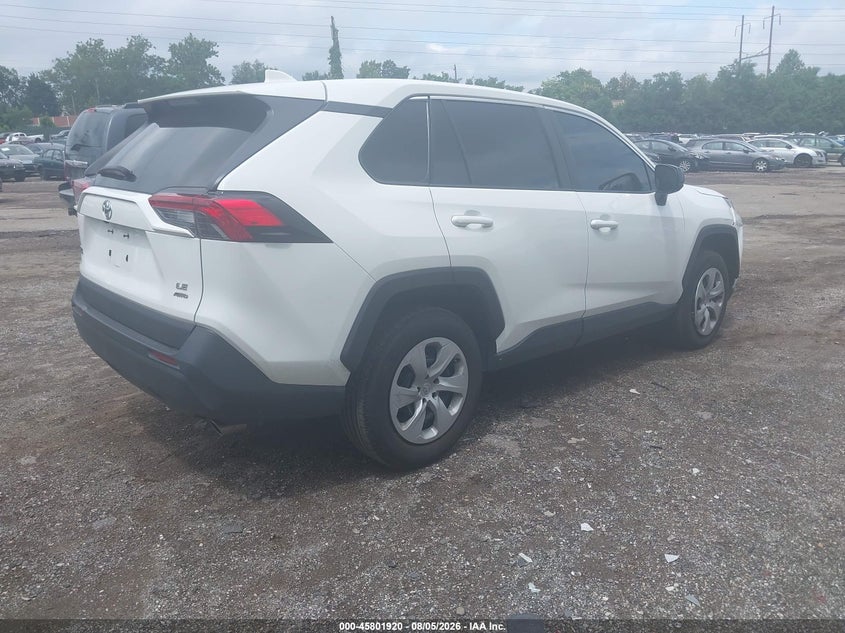 2024 Toyota Rav 4 VIN 2T3F1RFV8RC458927 IAAI salvage auction — RIGHT FRONT, Salvage Title, sold $13,700 on 2026-09-11 (photo 4)