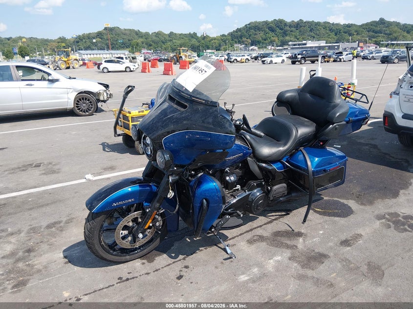 2022 Harley-davidson Electra glide VIN 1HD1KEF19NB602496 IAAI salvage auction — FRONT END, Wait Title, sold $10,750 on 2026-09-01 (photo 2)