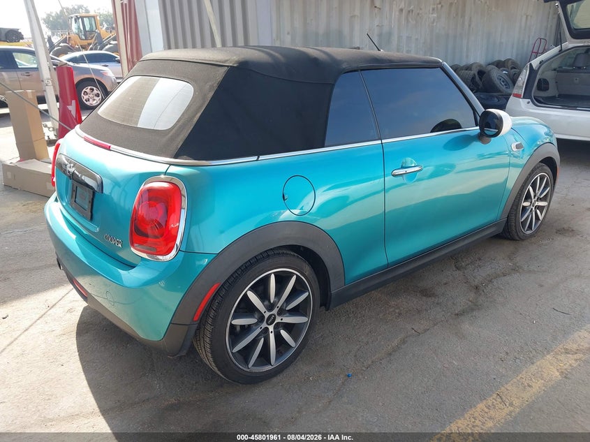 2016 Mini Convertible VIN WMWWG5C55G3C18924 IAAI salvage auction — FRONT END, Salvage (California), sold $1,300 on 2026-08-31 (photo 4)
