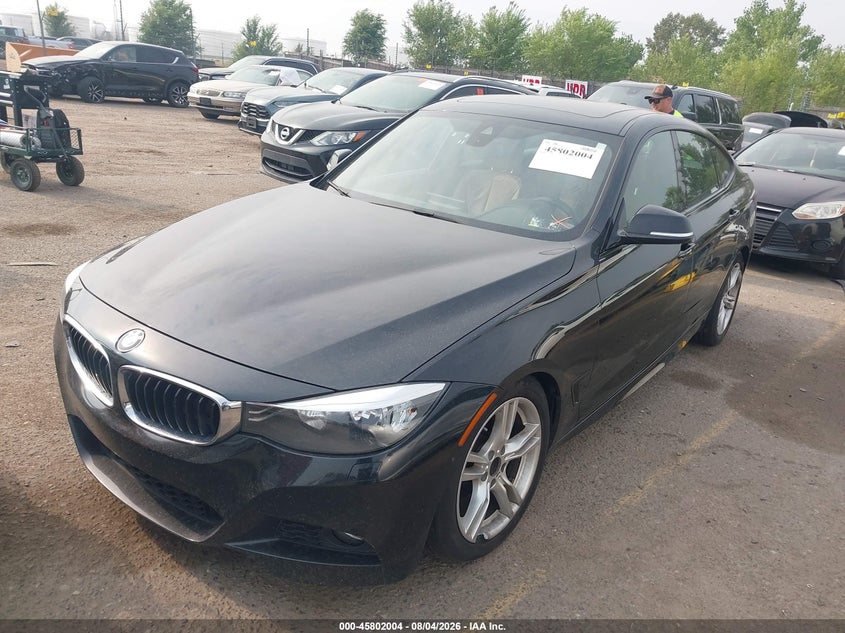 2016 BMW 3er VIN WBA8Z5C57GG501415 IAAI salvage auction — NORMAL WEAR, Clear (Colorado), sold $2,400 on 2026-08-12 (photo 2)