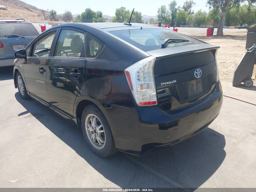 2011 Toyota Prius VIN JTDKN3DU5B1457568 IAAI salvage auction — NORMAL WEAR, Clear - Dealer Only (California), sold $1,700 on 2026-08-17 (photo 3)