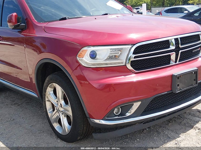 2014 Dodge Durango VIN 1C4RDJDG7EC337263 IAAI salvage auction — NORMAL WEAR, Clear (New Jersey), sold $700 on 2026-09-07 (photo 6)