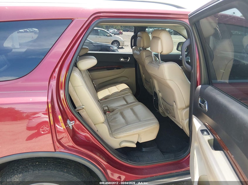 2014 Dodge Durango VIN 1C4RDJDG7EC337263 IAAI salvage auction — NORMAL WEAR, Clear (New Jersey), sold $700 on 2026-09-07 (photo 8)