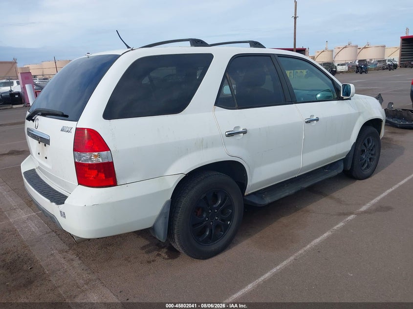 2003 Acura Mdx VIN 2HNYD18783H537952 IAAI salvage auction — NORMAL WEAR, Clear (Hawaii), sold $25 on 2026-09-01 (photo 4)