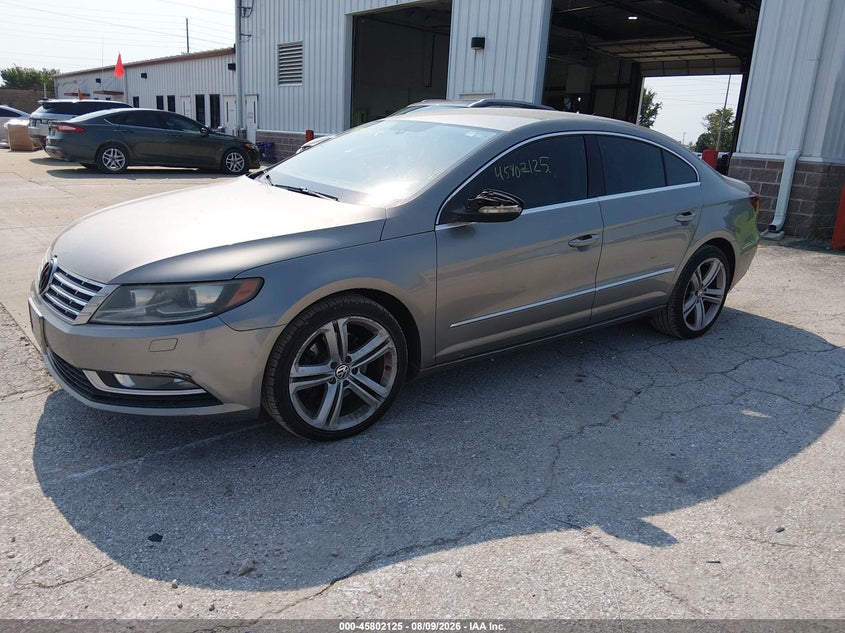 2013 Volkswagen Passat cc VIN WVWBN7AN7DE521089 IAAI salvage auction — NORMAL WEAR, Clear (Missouri), sold $550 on 2026-08-17 (photo 2)