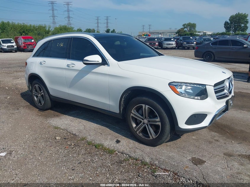 2016 Mercedes-benz Glc VIN WDC0G4JB6GF009192 IAAI salvage auction — UNKNOWN, Clear (Mississippi), sold $5,550 on 2026-08-10 (photo 1)