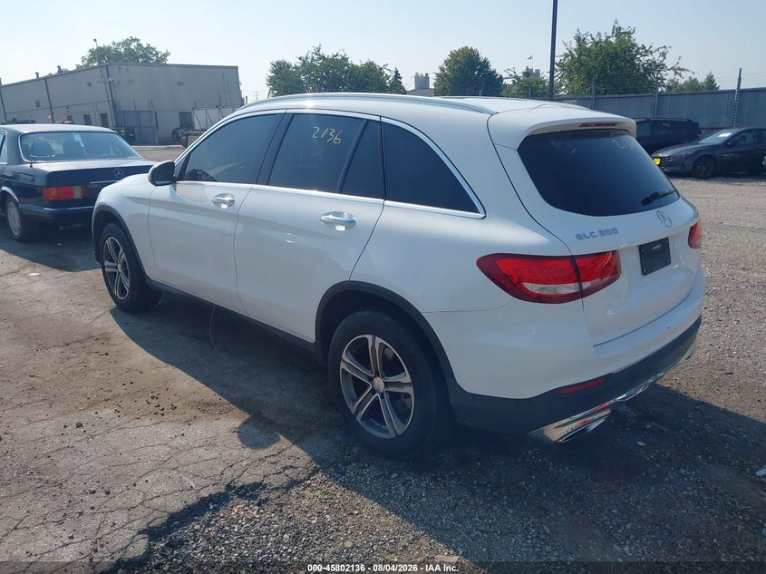 2016 Mercedes-benz Glc VIN WDC0G4JB6GF009192 IAAI salvage auction — UNKNOWN, Clear (Mississippi), sold $5,550 on 2026-08-10 (photo 3)
