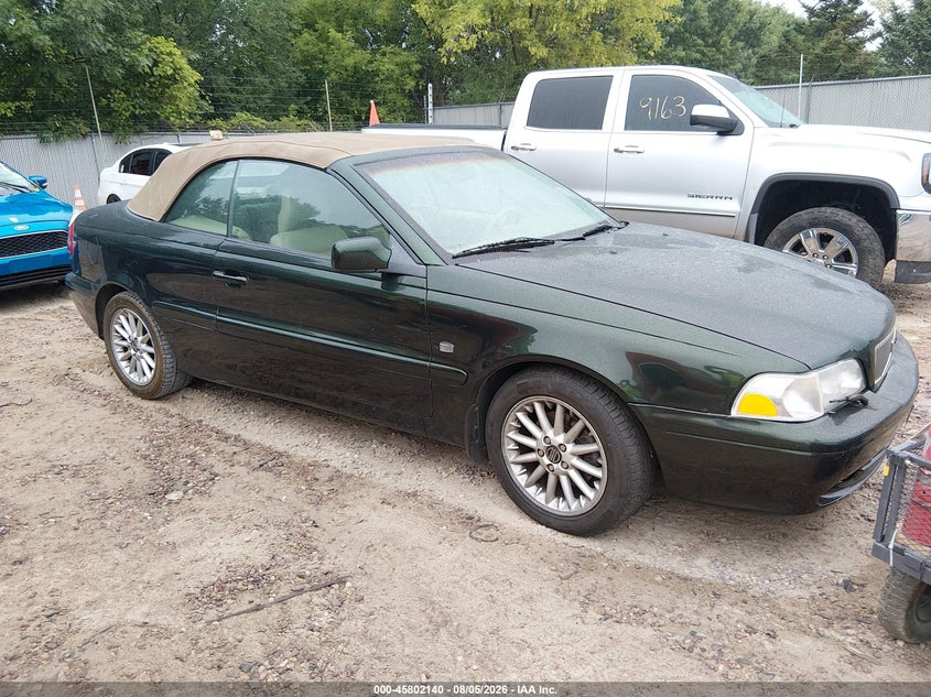 1999 Volvo C70 VIN YV1NC56D5XJ003124 IAAI salvage auction — NORMAL WEAR, Clear (Wisconsin), sold $375 on 2026-08-19 (photo 1)