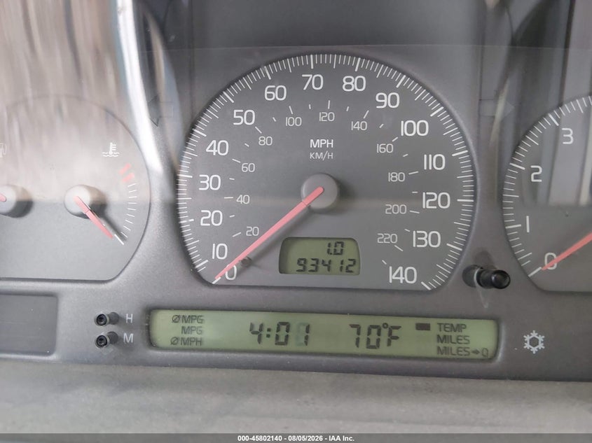 1999 Volvo C70 VIN YV1NC56D5XJ003124 IAAI salvage auction — NORMAL WEAR, Clear (Wisconsin), sold $375 on 2026-08-19 (photo 7)