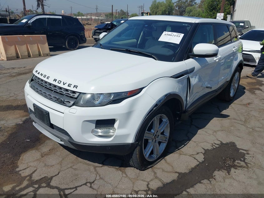 2013 Land rover Range rover evoque VIN SALVP2BG1DH821888 IAAI salvage auction — SIDE, Salvage (California), sold $1,750 on 2026-09-09 (photo 2)