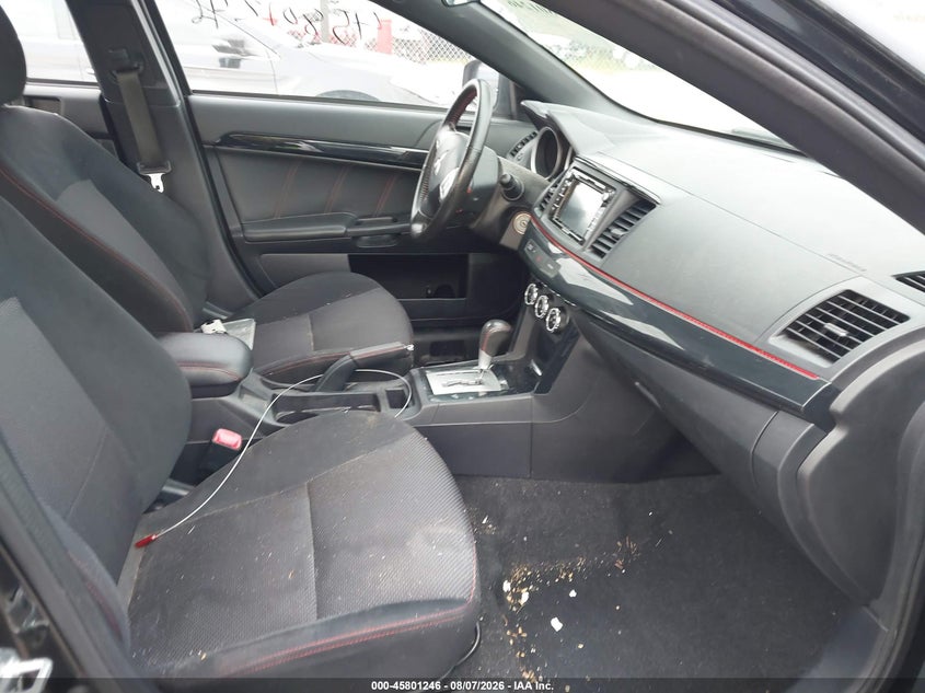 2017 Mitsubishi Lancer VIN JA32U2FU4HU011203 IAAI salvage auction — LEFT REAR, Wait Title, sold $775 on 2026-09-29 (photo 5)