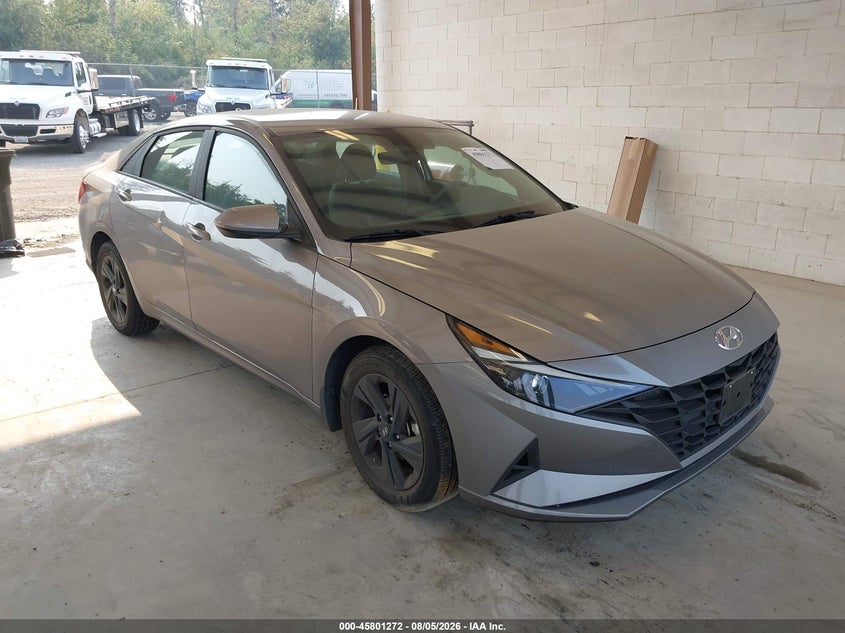 2023 Hyundai Elantra VIN KMHLM4AG1PU491925 IAAI salvage auction — LEFT SIDE, Bill Of Sale (Washington), sold $4,350 on 2026-08-27 (photo 1)
