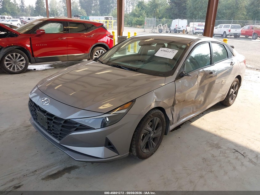 2023 Hyundai Elantra VIN KMHLM4AG1PU491925 IAAI salvage auction — LEFT SIDE, Bill Of Sale (Washington), sold $4,350 on 2026-08-27 (photo 2)