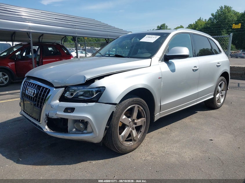 2011 Audi Q5 VIN WA1DKAFP1BA090367 IAAI salvage auction — LEFT FRONT, Salvage (Connecticut), sold $675 on 2026-09-07 (photo 2)