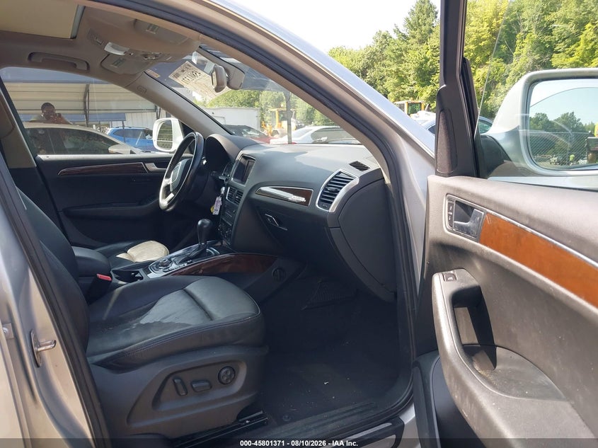 2011 Audi Q5 VIN WA1DKAFP1BA090367 IAAI salvage auction — LEFT FRONT, Salvage (Connecticut), sold $675 on 2026-09-07 (photo 5)