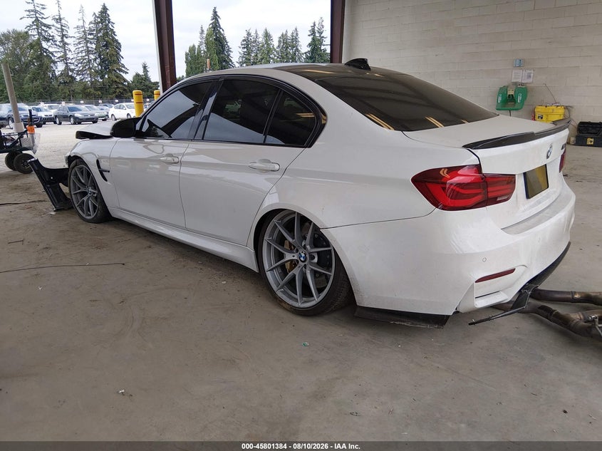 2018 BMW M3 VIN WBS8M9C53J5L00311 IAAI salvage auction — FRONT & REAR, Bill Of Sale (Washington), sold $17,825 on 2026-09-02 (photo 3)