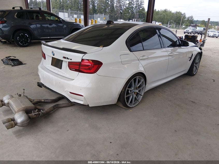 2018 BMW M3 VIN WBS8M9C53J5L00311 IAAI salvage auction — FRONT & REAR, Bill Of Sale (Washington), sold $17,825 on 2026-09-02 (photo 4)